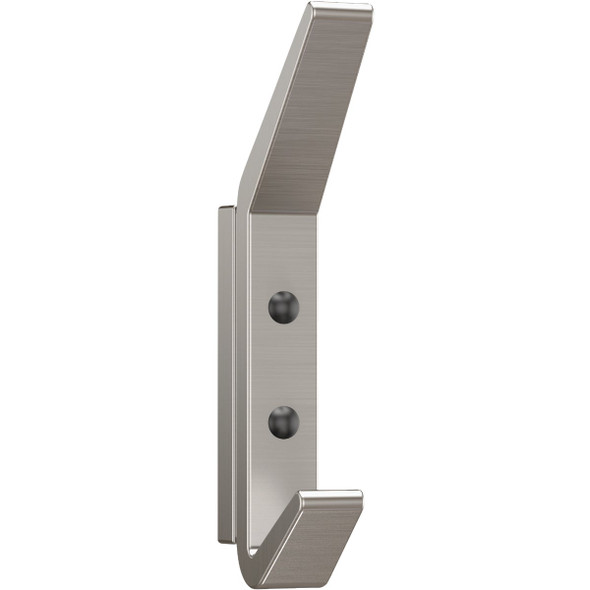 National Hardware 4-3/4 In. Satin Nickel Reed Geometric Hook N337-919