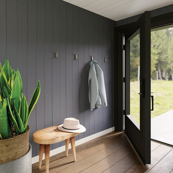 National Hardware 4-3-4 In. Satin Nickel Reed Geometric Hook N337-919 212645