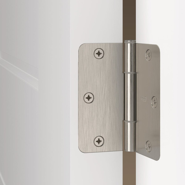 National Hardware 5-8" Sn Sqk Guard Hinge N830-450 202808