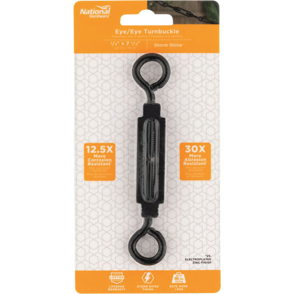 National Hardware 1/4 In. x 7-1/2 In. Turnbuckle Eye/Eye