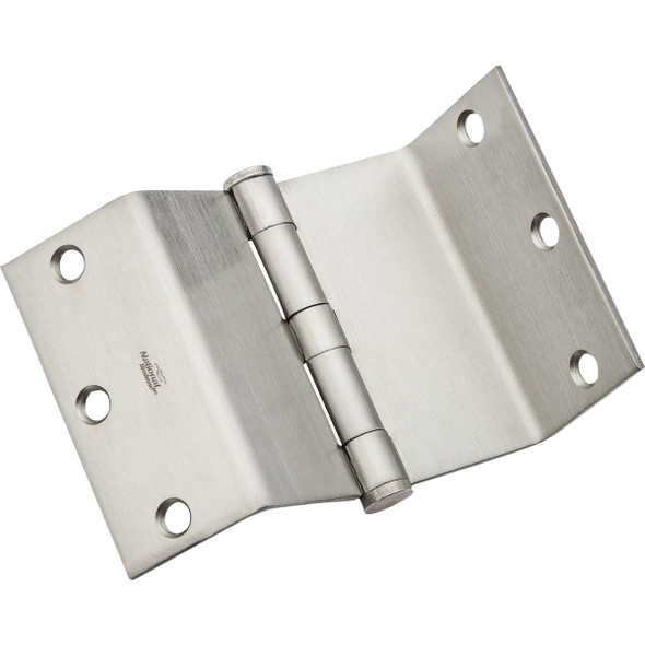 National Hardware Satin Chrome Swing Clear Hinge N236-021