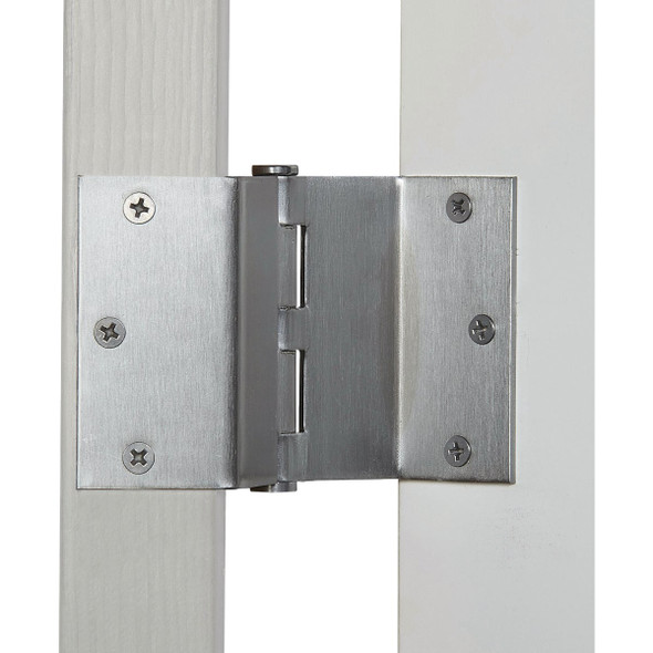 National Hardware Satin Chrome Swing Clear Hinge N236-021 252207