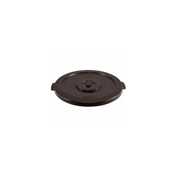 Global Industrial Plastic Trash Can Lid 32 Gallon Brown Global Industrial Plastic Trash Can Lid 32 Gallon Brown