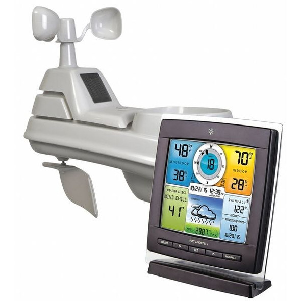 Acurite Weather Station,0 to 99.99" Rain Fall 01528MCBA1