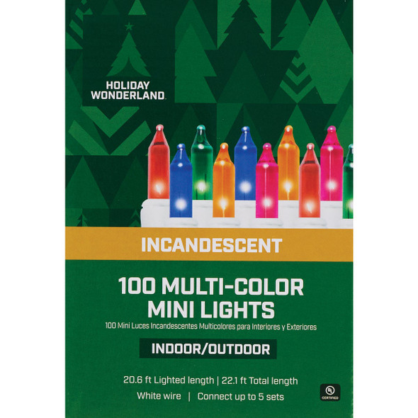 Holiday Wonderland 100lt Mlt Incnd Mini Set KT-I100-13 877762