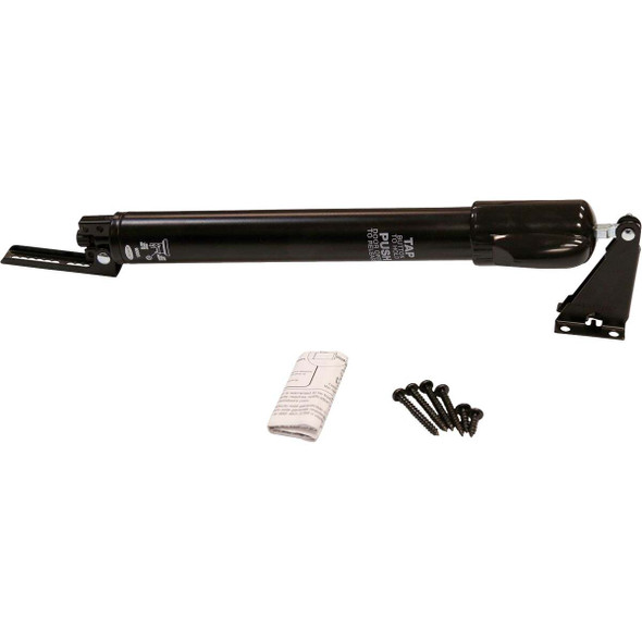 Larson Black Standard Duty Storm Door Closer with Hold Open CH1030501