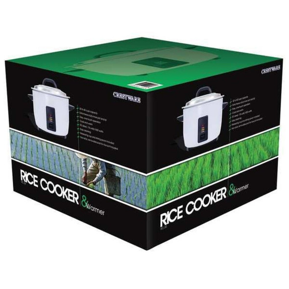 Crestware Electric Rice Cooker,30 Cup RC30