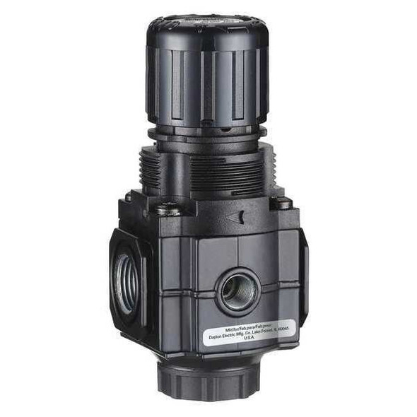 Speedaire Air Regulator,3/8 In. NPT,80 cfm,300 psi 4ZM15
