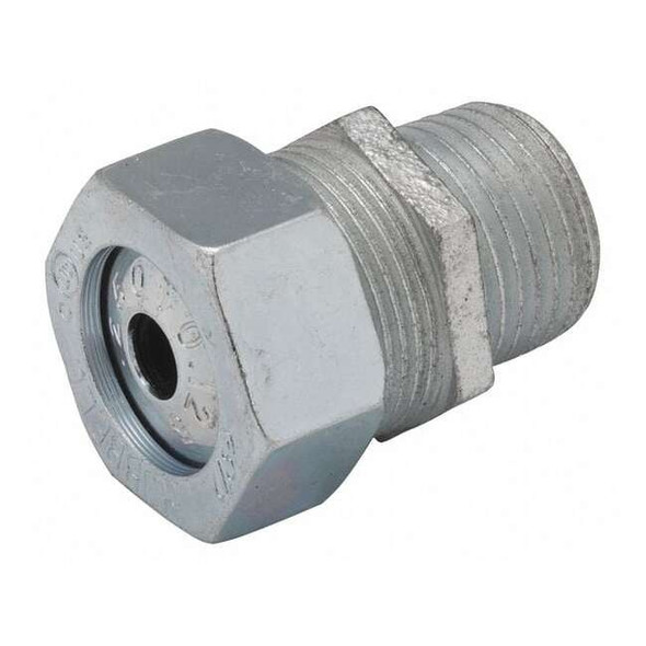 Raco Cord Connector,Silver,1-7/16" L,Steel 3722-1