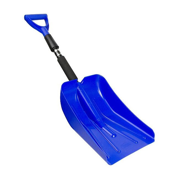 Snow Shovel, 8 1/2 in W x Plastic Blade, 30 in L Plastic Handle