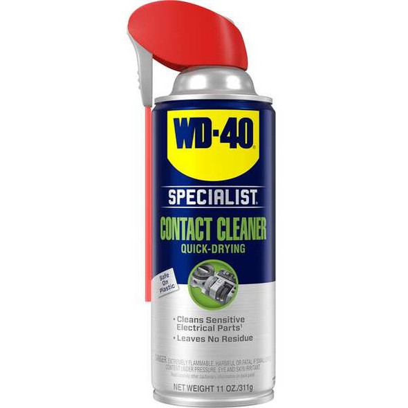 Wd-40 Contact Cleaner, WD-40 SPECIALIST, Aerosol Can, 11 oz 300554