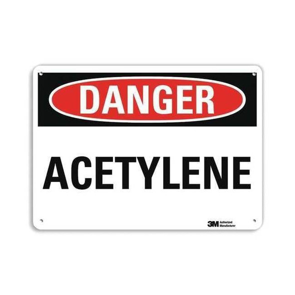 Lyle Danger Sign,4 Hole Mount,10in W x 7in H, U3-1083-RA_10X7 U3-1083-RA_10X7
