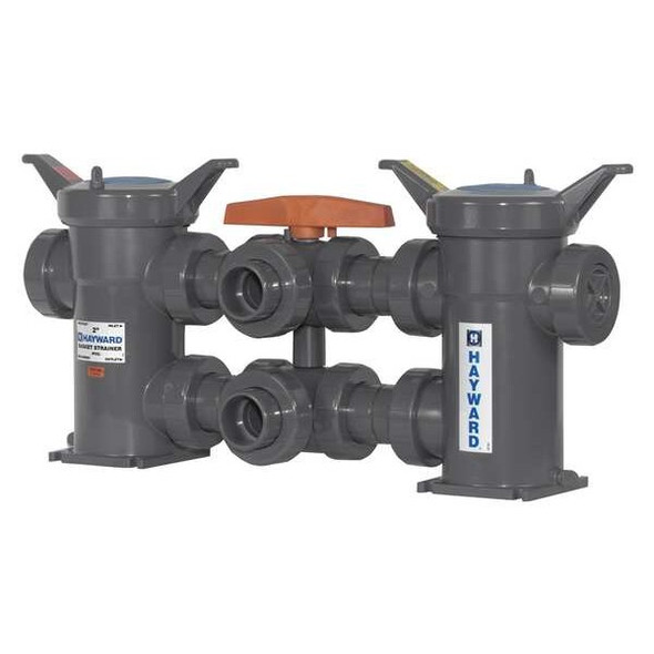 Basket Strainer, 1" Pipe, Socket/Threaded, PVC, 150 psi