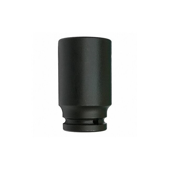 WESTWARD 3/4 in Drive Impact Socket, Deep Socket, Black Oxide,38 mm