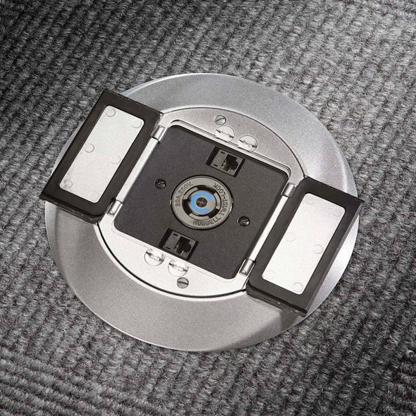 Hubbell Wiring Device-Kellems Floor Sub-Plate,Twist-Lock and Data S1SPTL