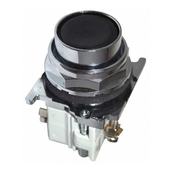 Eaton FlushPushButtnOp,NonIllum,Blk,1NO/1NC 10250T30B