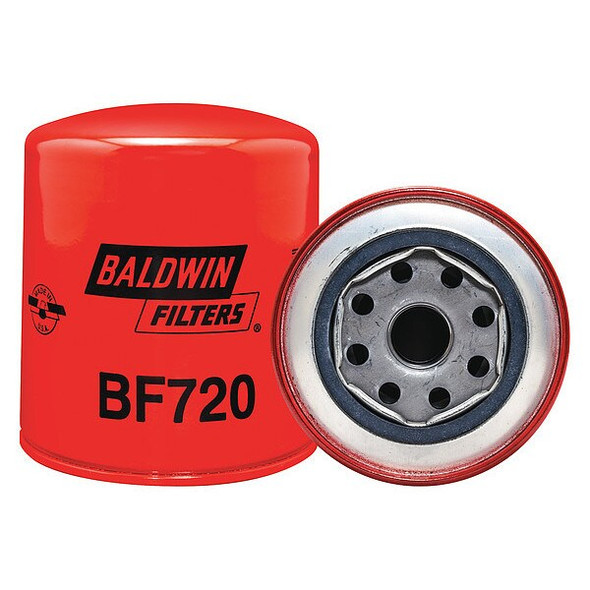 Baldwin Filters Fuel Filter,4-3/8 x 3-11/16 x 4-3/8 In BF720