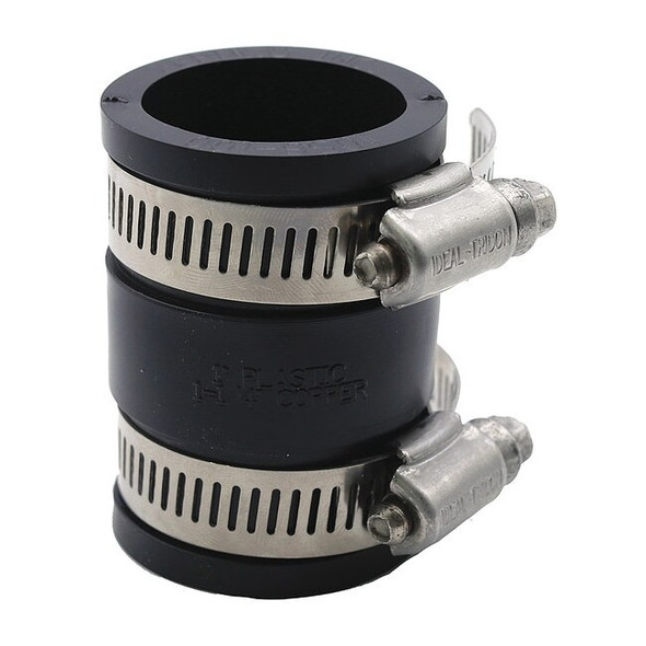 Fernco Flexible Coupling,For Pipe Size 1" x 1" 1056-100