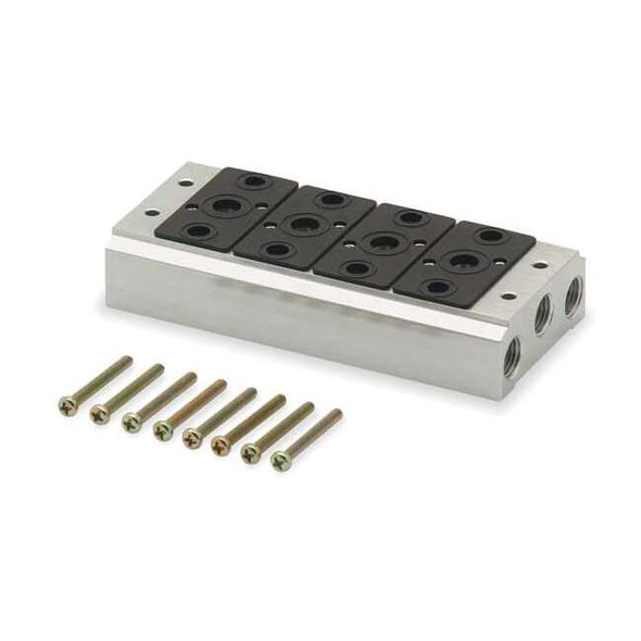 Aro Manifold Kit, 5 5/16 in L, 2 3/8 in W M26M02-04