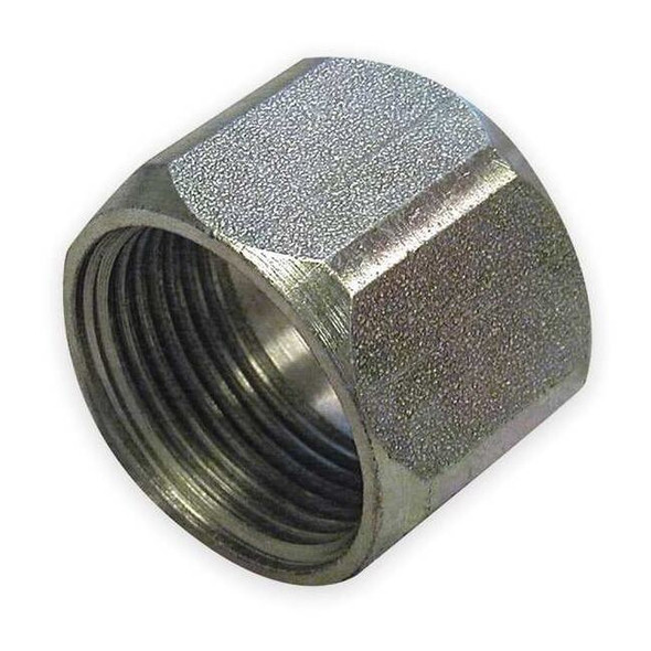 Airway Tube Nut,37 deg.,316 Stainless Steel,JIC 0318-12SS