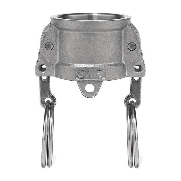 Cam and Groove Fitting, 304SS, DC, 1" Coupler Dust Cap