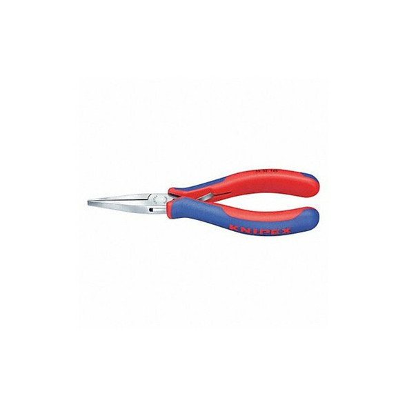 Knipex 5-3/4" Electronics Pliers w/ Flat Jaw, Plastic Grips 35 52 145
