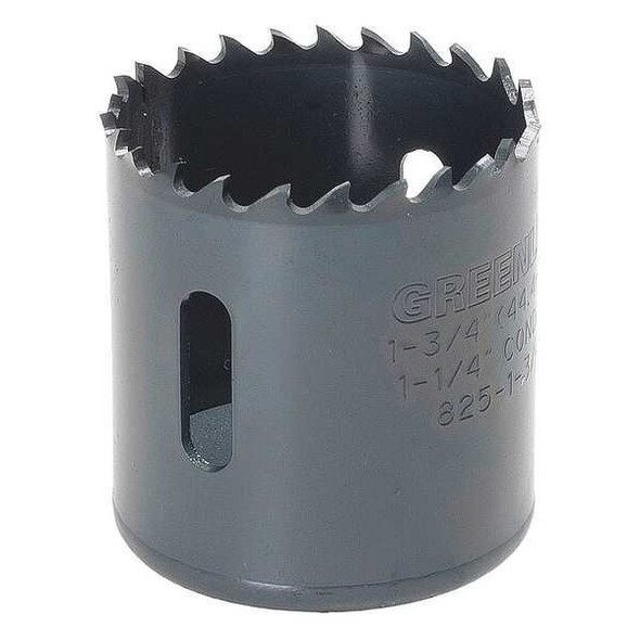 Greenlee Hole Saw,1-3/4 in. Dia.,Variable Pitch 825-1-3/4