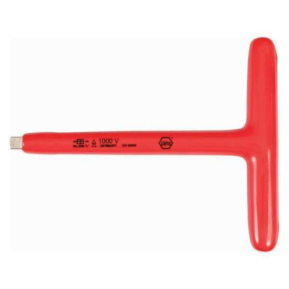Wiha Skt Drvr, Steel, Chrome, DrvSz 3/8 in 29009