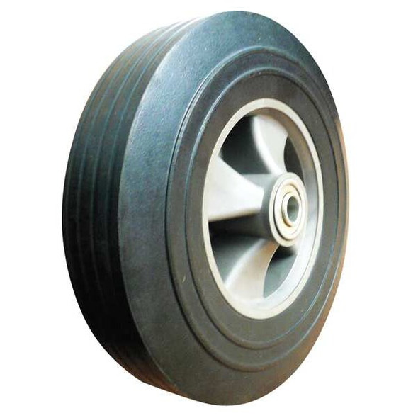 Manufacturer Varies Solid Rubber Wheel,10 in.,450 lb.,Offset 1NWZ6