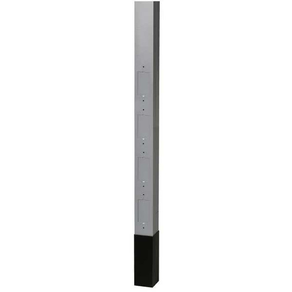 Hubbell Wiring Device-Kellems Service Pole,Gray,10 ft. 2" L,2.13" W HBLPPOA Hubbell Wiring Device-Kellems Service Pole,Gray,10 ft. 2" L,2.13" W HBLPPOA