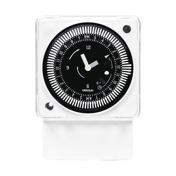Intermatic Electromechanical Timer,24-Hour,SPDT MIL72ASTUZH-24