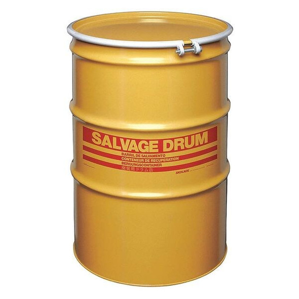 Manufacturer Varies Salvage Drum,Yellow,18ga,1.2mm HM8518L