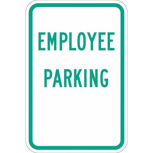 Lyle Employee Parking Sign,18" x 12, T1-1179-EG_12x18 T1-1179-EG_12x18