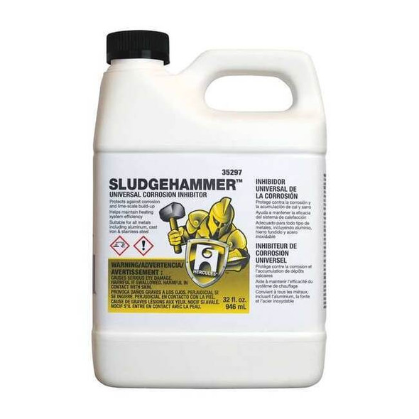 Hercules Corrosion Inhibitor,Clear,32 oz,Bottle 35297
