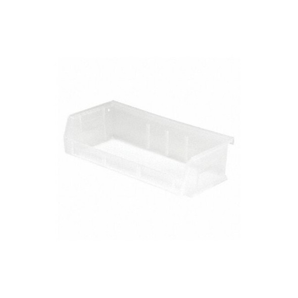 Quantum Storage Systems HangandStackBin,5.375inL,11inW,Plastic QUS232CL