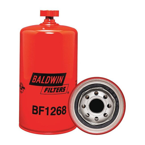 Baldwin Filters Fuel Filter,7-3/8 x 3-11/16 x 7-3/8 In BF1268