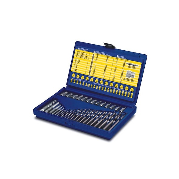 Irwin Screw Extractor Set,35pc,HCS 11135ZR