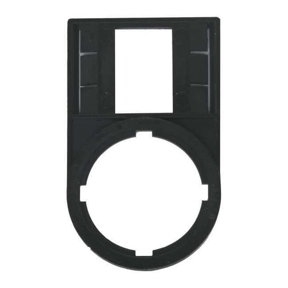 Eaton Legend Plate,Rectangular,Black M22S-ST-X