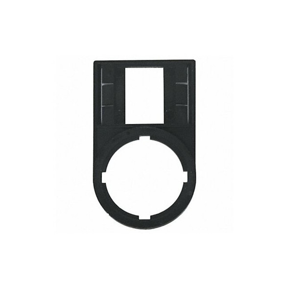 Eaton Legend Plate,Rectangular,Black M22S-ST-X