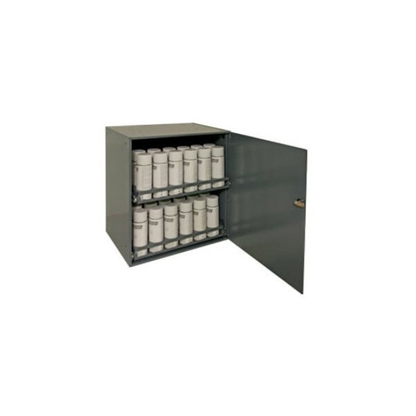 Durham Mfg AerosolCabinet,Steel,Gray,Assmbld,2Drwrs 300-95