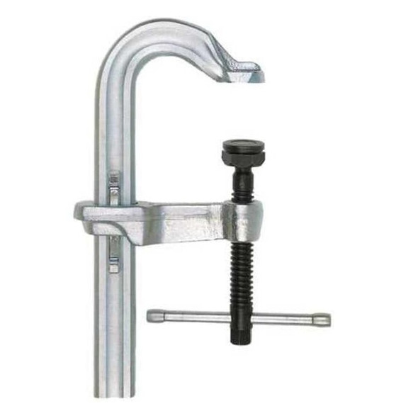 14 in Bar Clamp, Tempered Drop-Forged Steel Handle and 4 in Throat Depth