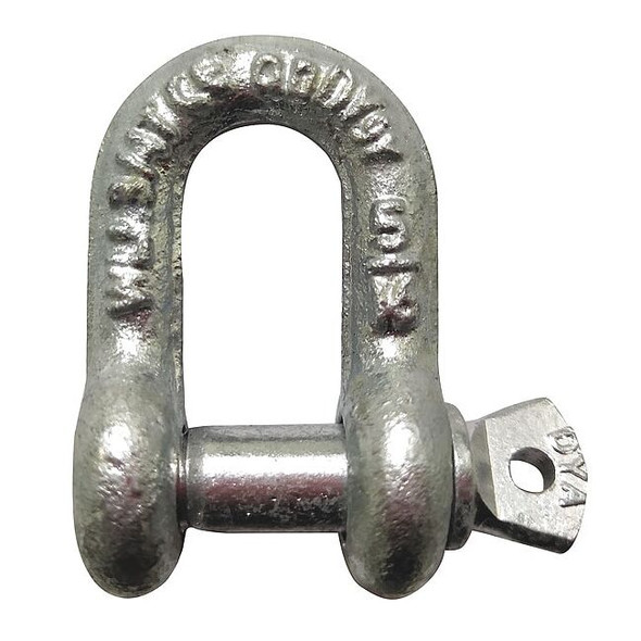 Manufacturer Varies Chain Shackle,9,500 lb,Carbon Steel 55AY36