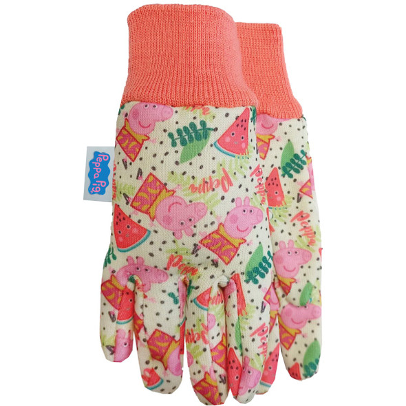 Midwest Gloves & Gear Peppa Pig Toddler Jersey Gloves PP102TA4-T-DB-12