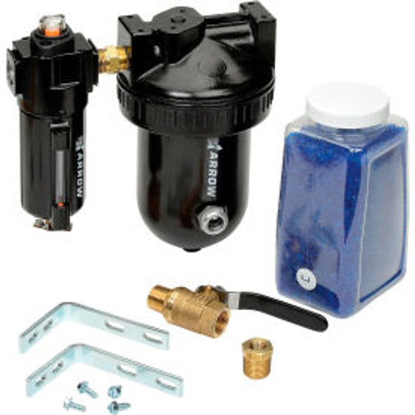 Arrow Economy StageAir 1 Qt. Desiccant Dryer D7612 Zinc & Aluminum Bowl 1/2"" NP Arrow Economy StageAir 1 Qt. Desiccant Dryer D7612 Zinc & Aluminum Bowl 1/2"" NP