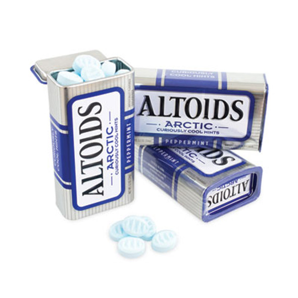 Altoids® Arctic Peppermint Mints, 1.2 oz, 8 Tins/Pack 876774