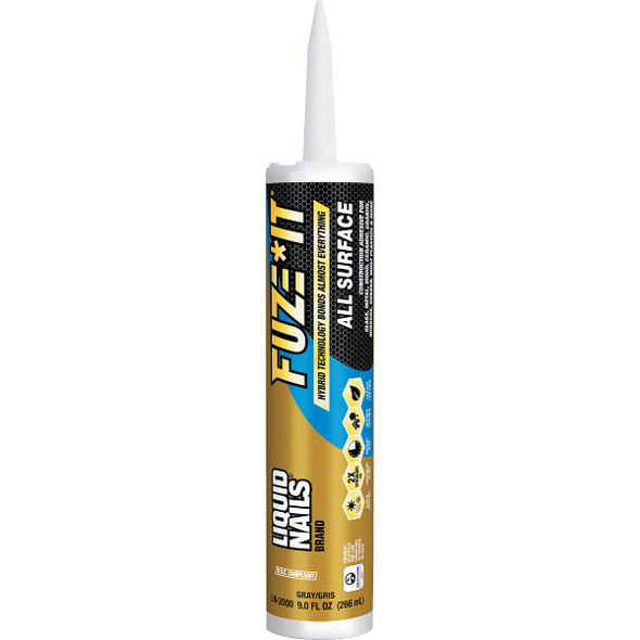 Liquid Nails Fuze-It 9 Oz. All Surface Construction Adhesive LN2000