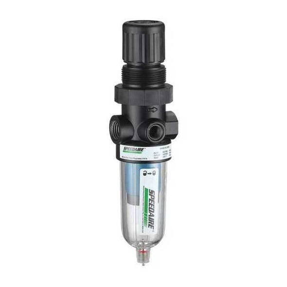 Speedaire Filter/Regulator,1/8in NPT, oil removal 4ZK80