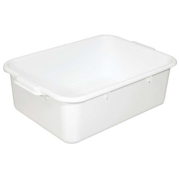 Crestware Bus Tub,20.5 in L,White BT7WH Crestware Bus Tub,20.5 in L,White BT7WH