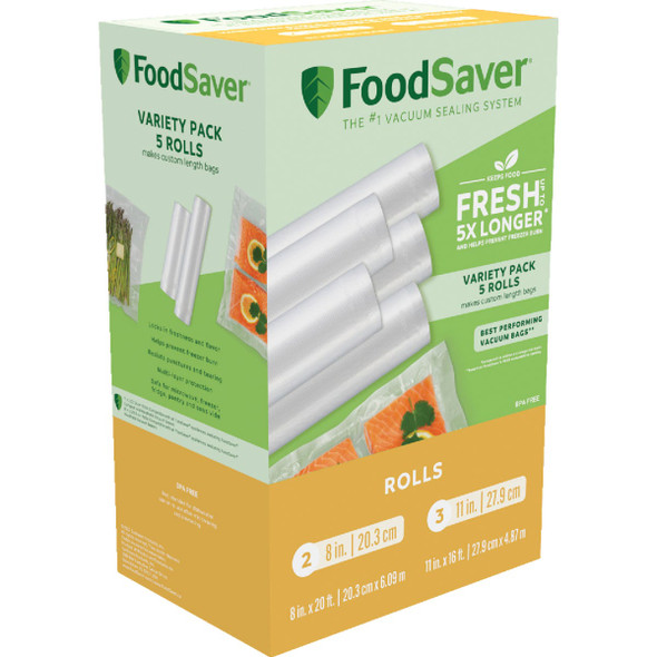 FoodSaver Make Your Own Vacuum Sealer Bags (5-Pack)