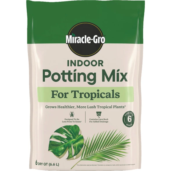 Miracle-Gro 6 Qt. Tropical Potting Mix 73876430